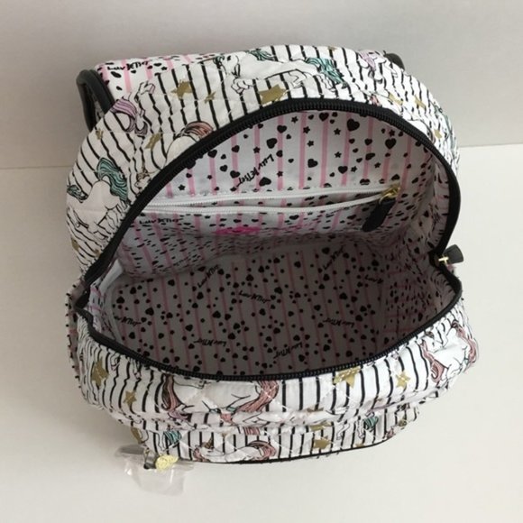 Betsey Johnson Unicorn Harajuku Kawaii Backpack - Picture 3 of 8